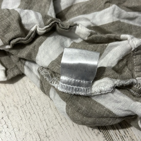 Flax striped linen top size P - Picture 6 of 6